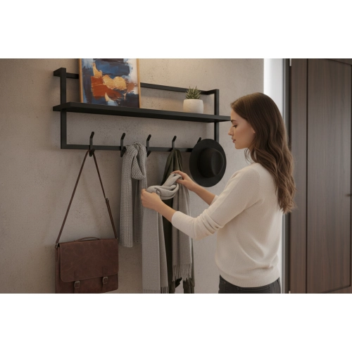 Wieszak ścienny metalowy Rozmiary Kolory WM-8